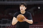 还不错！杨瀚森首节出战6分钟 4中3拿到6分1板